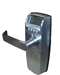 Actuator Systems eOn RTE-302SC Biometric / Pin and Ethernet Enabled Handle Lock in Satin Chrome - eOn RTE-302SC