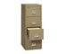 Fire King Classic Vertical File Cabinet 4 Drawers - Letter - 25" Depth - 4-1825-C