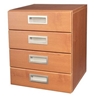 Gardall Four Drawer Wooden Storage/Jewelry Cabinet 