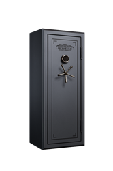 Heritage 24 Gun Fire and Water Safe with E-Lock, Silver Santex 