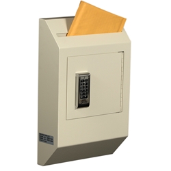 Protex WDB-110E II Letter Size Wall Drop Box w/ Electronic Lock 
