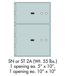 Socal Safe ST Series Modular Safe Deposit Box ST-2A 