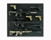 Tactical Walls - ModWall AR15 Hangers - MWAR15L