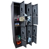 Homak 6 Door Steel Gun Cabinet/Locker 