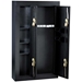 Homak Security - HS30136028 - 8 Gun Double Door Steel Security Cabinet - HS30136028