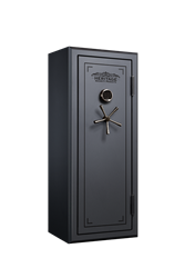Heritage 24 Gun Fire and Water Safe with E-Lock, Silver Santex 