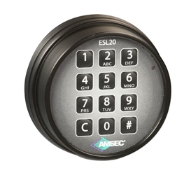 AMSEC Locks - ESL20 - Slam Bolt Lock & ESL20 Keypad Kit 