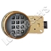 AMSEC Locks -  Kit, ESL10, dead bolt, chrome keypad - ESL10XL
