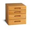 American Security Four Drawer Storage Cabinet 