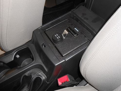 Ford Ranger Center Console In-Vehicle Safe 2019-2022 