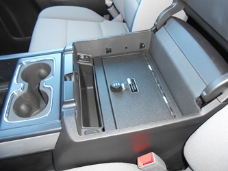 Console Vault- Chevrolet Suburban Floor Console: 2015-2017 