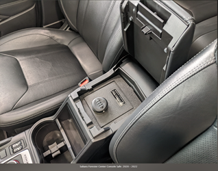 Console Vault Subaru Forester Center Console Safe: 2020 – 2022 