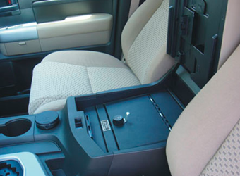 Console Vault Toyota Sequoia 2008-2020 Dodge Ram, Under Seat Console, 1010, 2006-2019
