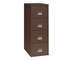Fire King 2 Hour Rated File Cabinet 4 Drawer - Letter - 4-1956-2