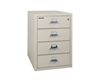 Fire King Card-Check-Note File Cabinet 4 Drawers 