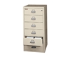 Fire King Card-Check-Note File Cabinet 6 Drawers 