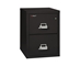 Fire King Classic Vertical File Cabinet - 2 Drawer - Legal - 25" Depth  - 2-2125-C