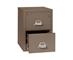 Fire King Classic Vertical File Cabinet - 2 Drawer - Legal - 25" Depth  - 2-2125-C