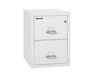 Fire King Classic Vertical File Cabinet - 2 Drawer - Letter - 31" Depth 