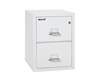 Fire King Classic Vertical File Cabinet - 2 Drawer - Letter - 31" Depth 