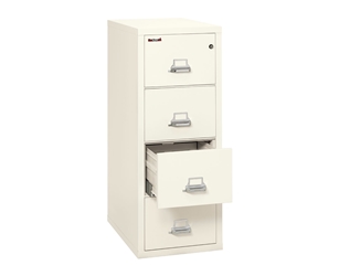 Fire King Classic Vertical File Cabinet 4 Drawer- Legal - 31" Depth 