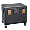 Honeywell 1106W Fire & Waterproof File Chest And Wheel Cart (0.60 Cu Ft.) 