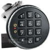 LaGard LG4200M-3035 - Kit, LG Basic, low profile, swing bolt, battery box, black keypad 
