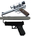 Liberty Safes Handgun Hangers Back Under (2 Pack) - 13666