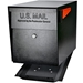 MailBoss 7106 Locking Security Mailbox - Black - GS7106