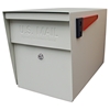 MailBoss 7109 Locking Security Mailbox - White 