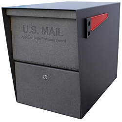 MailBoss 7205 Package Master Locking Security Mailbox - Granite 