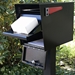 MailBoss 7206 Package Master Locking Security Mailbox - Black - GS7206