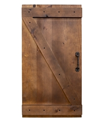  Mini Barn Door Concealment Barndoor Cherry 1