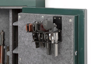Rackem - 6021 - Universal - 4 Pistol Gun Cabinet Holster - Mount Anywhere 