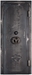 Rhino Ironworks Vault Door Series - 80" H x 30", 35", 40", 45" W - IWVD8030