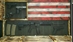 San Tan Wood Works - Burnt American Red White and Blue Concealment Flag (X-Large Size) - BARWB-XLARGE