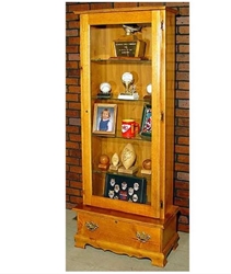 Scout 1058 Solid Pine Display Cabinet 