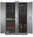 Securall - SlimLine 14 Gun Storage Cabinet 65"H x 48"W x 10"D - SL14SD