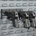 SecureIt Tactical Single Pistol Peg Stores one 9mm or larger - SEC-PP-1P