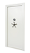 SnapSafe 75420 Premium Vault Room Door 36" - Inswing Off White - 75420