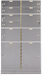 Socal Safe AX Series Modular Teller Lockers AXL-2-33 - AXL-2-33