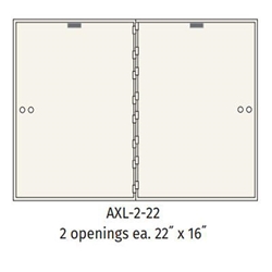Socal Safe AX Series Modular Teller Lockers AXL-2-22 