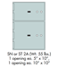 Socal Safe ST Series Modular Safe Deposit Box ST-2A - ST-2A