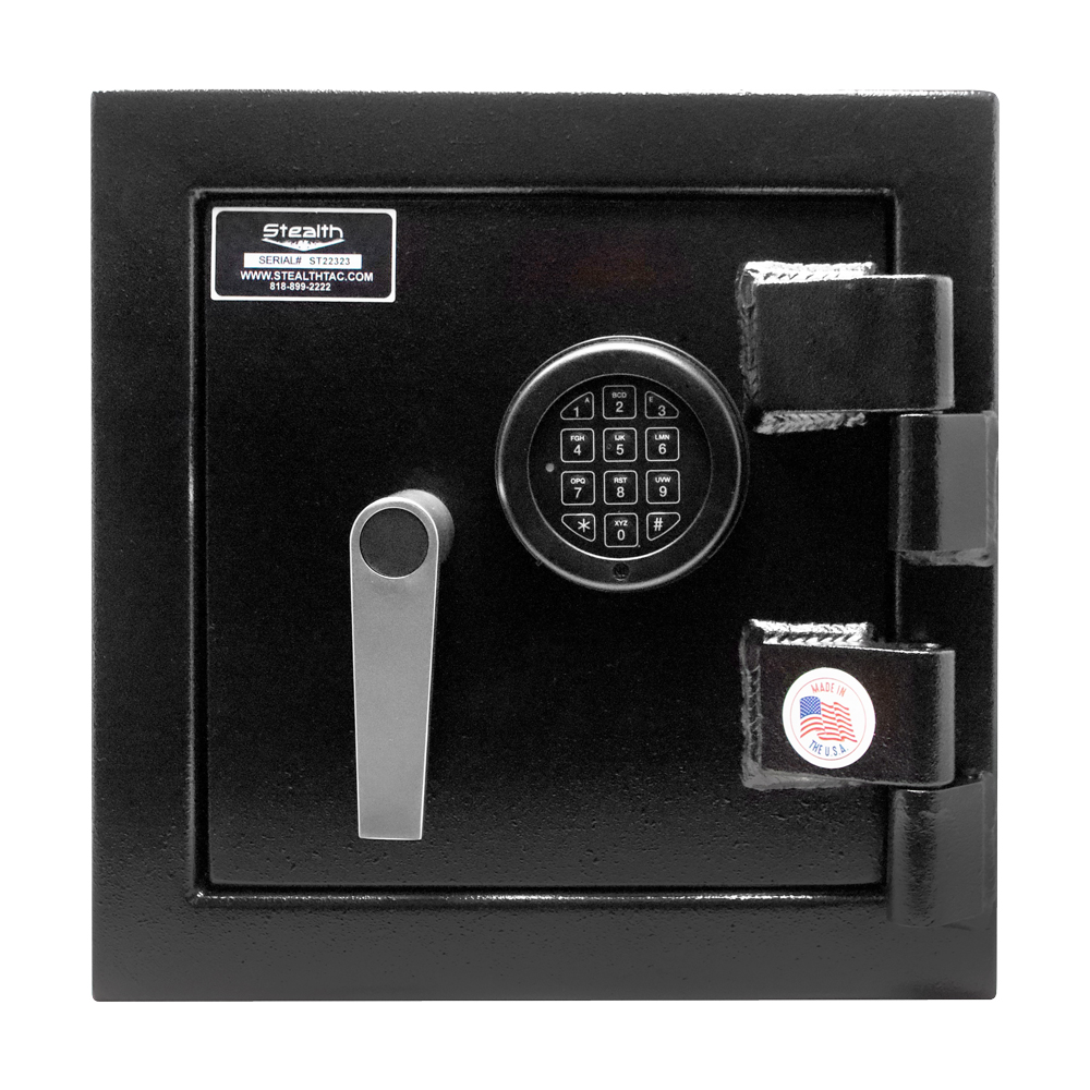Stealth Tactical - STL- B1414 - Burglary Mini Safe & Cash Safe* Made in the  USA