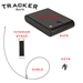 Tracker Series SPS-03B - Small Pistol Safe - Biometric - SPS-03B