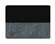 Black Gloss with Chrome Hardware - Gray Fabric