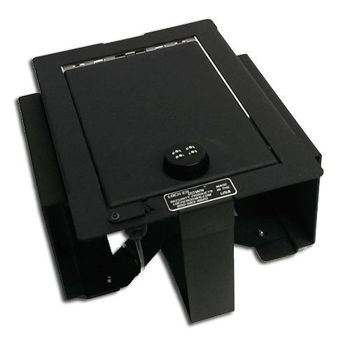 Locker Down Console Safe 2009 - 2012 Ford F150 w/ Full Floor Console (Will fit RAPTOR PLATINUM) 